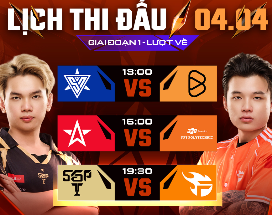 Lịch Thi Đấu Ngày 04/04 Giai Đoạn 1 Lượt Về ĐTDV Mùa Xuân 2026 2 lich thi dau dtdv ngay 04 04